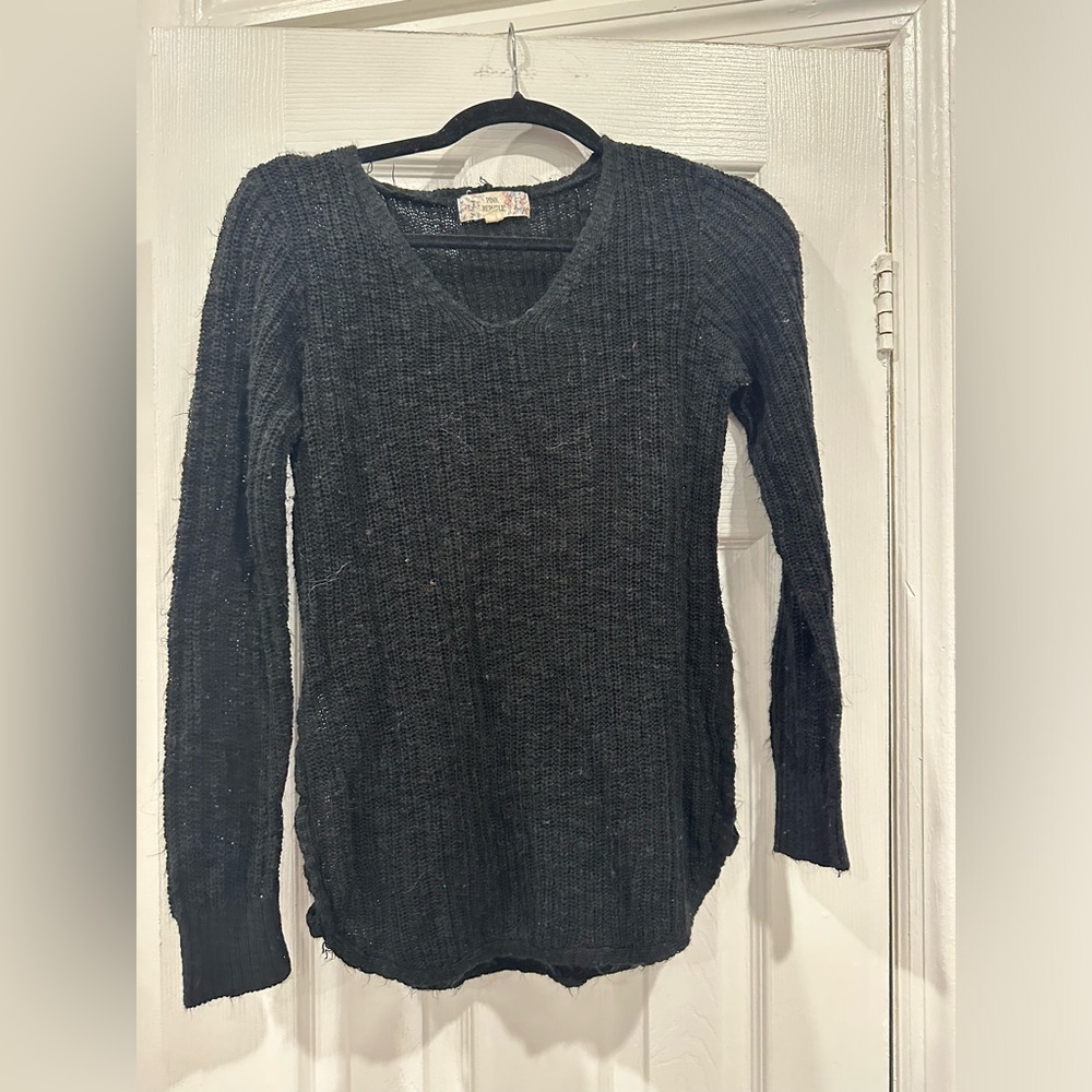 Black sweater